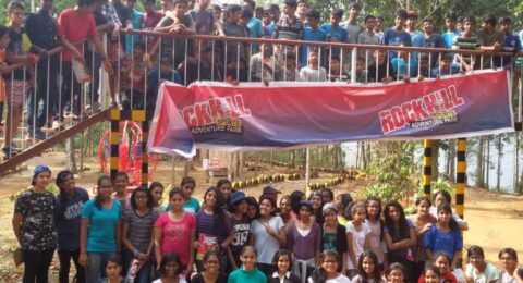 Grade-8-Study-tour-to-RockHill-Adventure-park,-Munnar