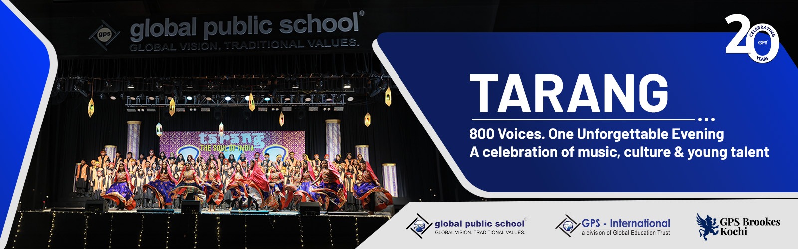 Tarang cultural event celebrating music, culture and student talent at Global Public School